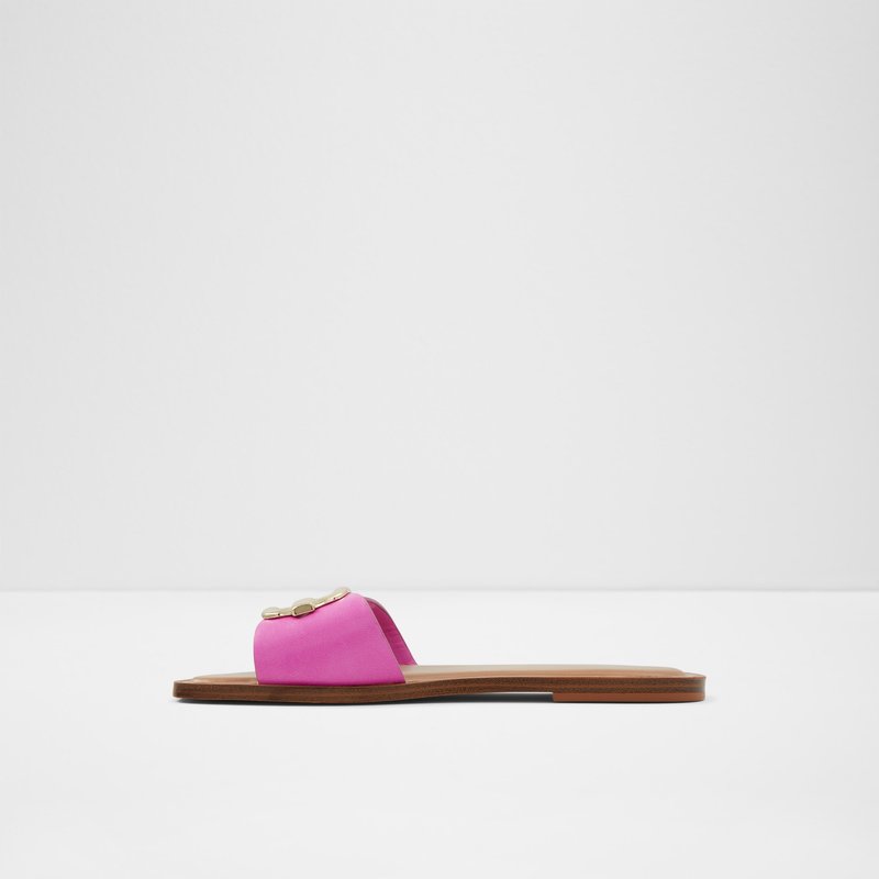 Sandalias Planas Aldo Glaeswen Mujer Fucsia | LTJ345761