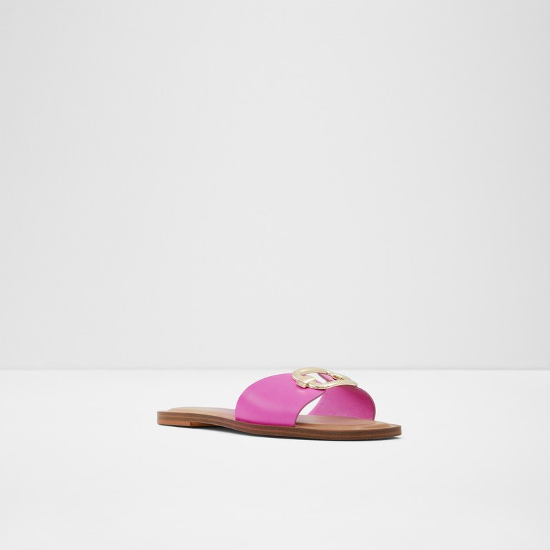 Sandalias Planas Aldo Glaeswen Mujer Fucsia | LTJ345761