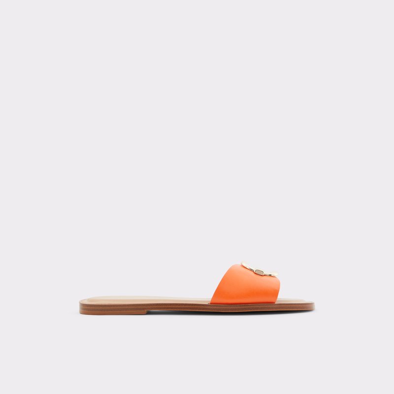 Sandalias Planas Aldo Glaeswen Mujer Naranjas | CUS861492