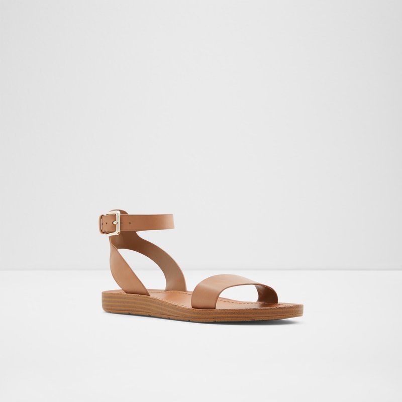 Sandalias Planas Aldo Kedaredia Mujer Marrom | ZXU436720