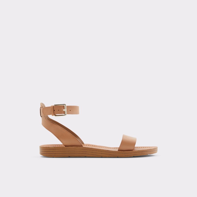 Sandalias Planas Aldo Kedaredia Mujer Marrom | ZXU436720