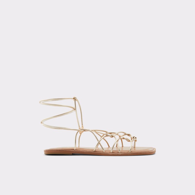 Sandalias Planas Aldo Posey Mujer Champagne | XOC056237