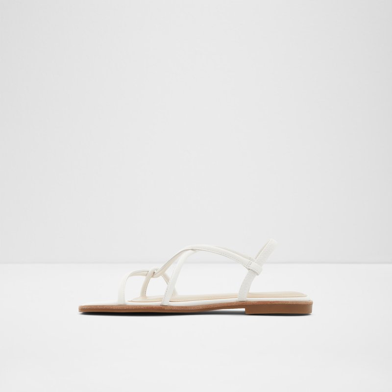 Sandalias Planas Aldo Toosieflex Mujer Blancos | JNF807452