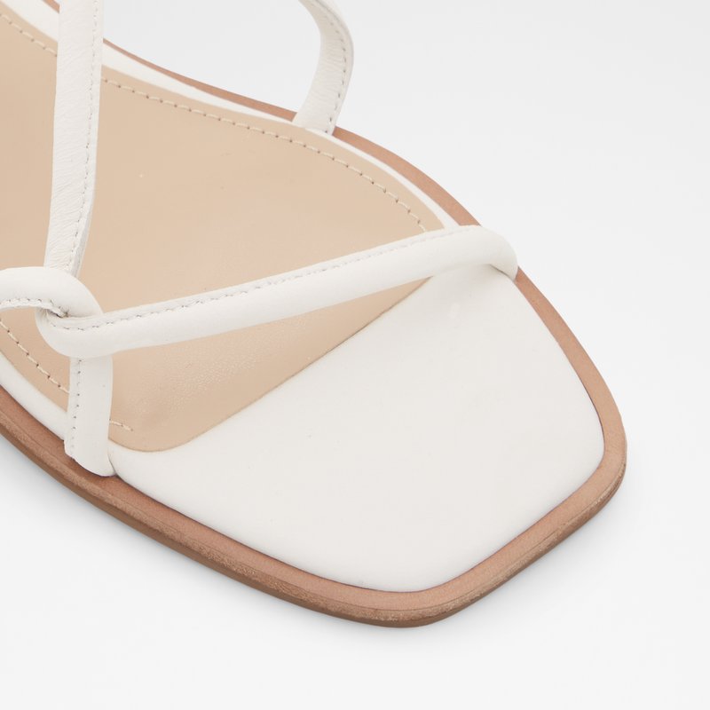 Sandalias Planas Aldo Toosieflex Mujer Blancos | JNF807452