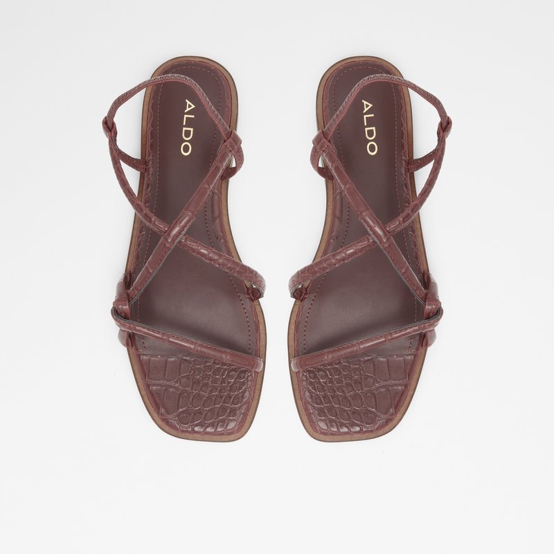 Sandalias Planas Aldo Toosieflex Mujer Marrom | GTQ093657