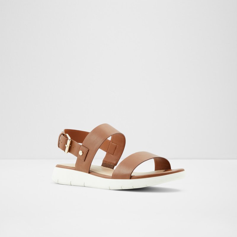 Sandalias Planas Aldo Woema Mujer Marrom | GNB673152