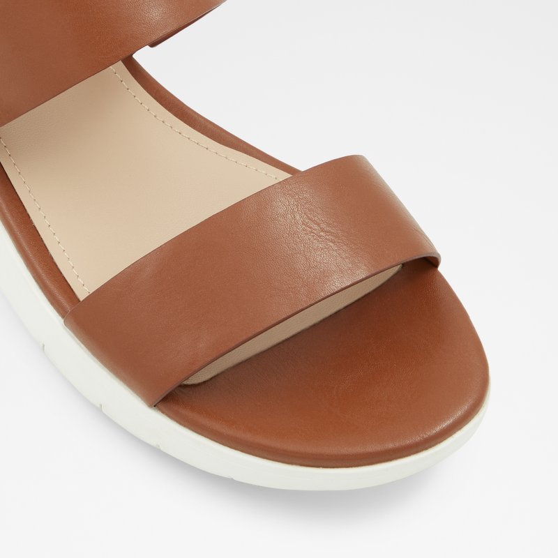 Sandalias Planas Aldo Woema Mujer Marrom | GNB673152