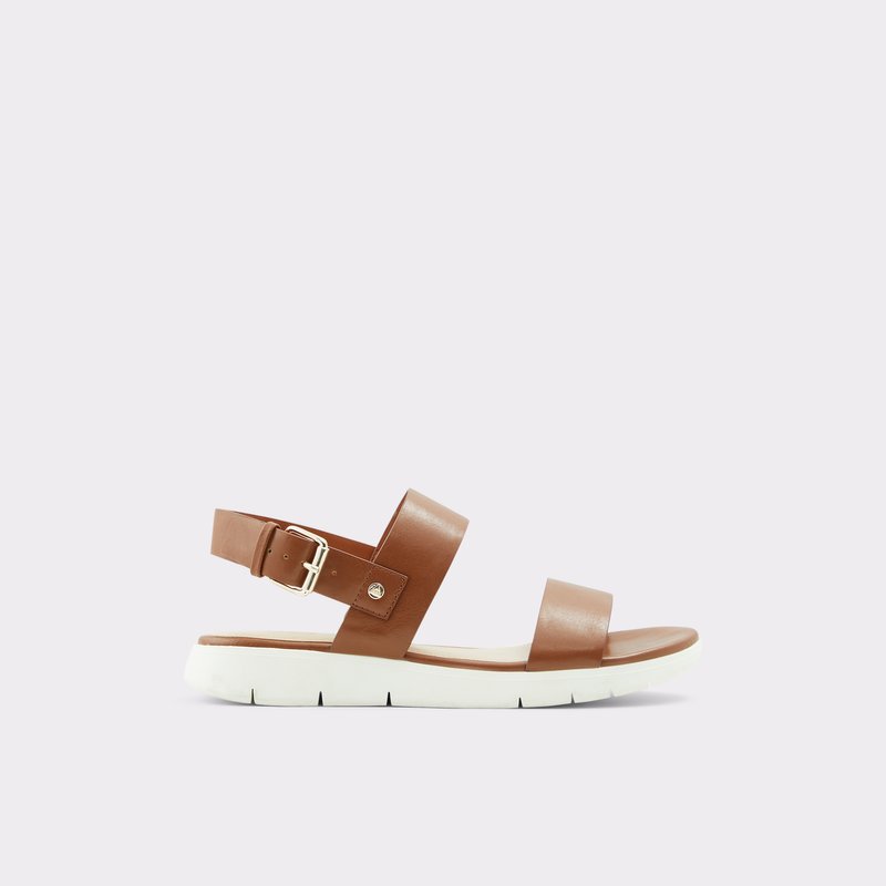 Sandalias Planas Aldo Woema Mujer Marrom | GNB673152