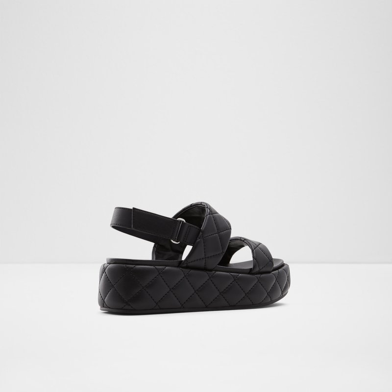 Sandalias de Plataforma Aldo Cossette Mujer Negros | SUH637054