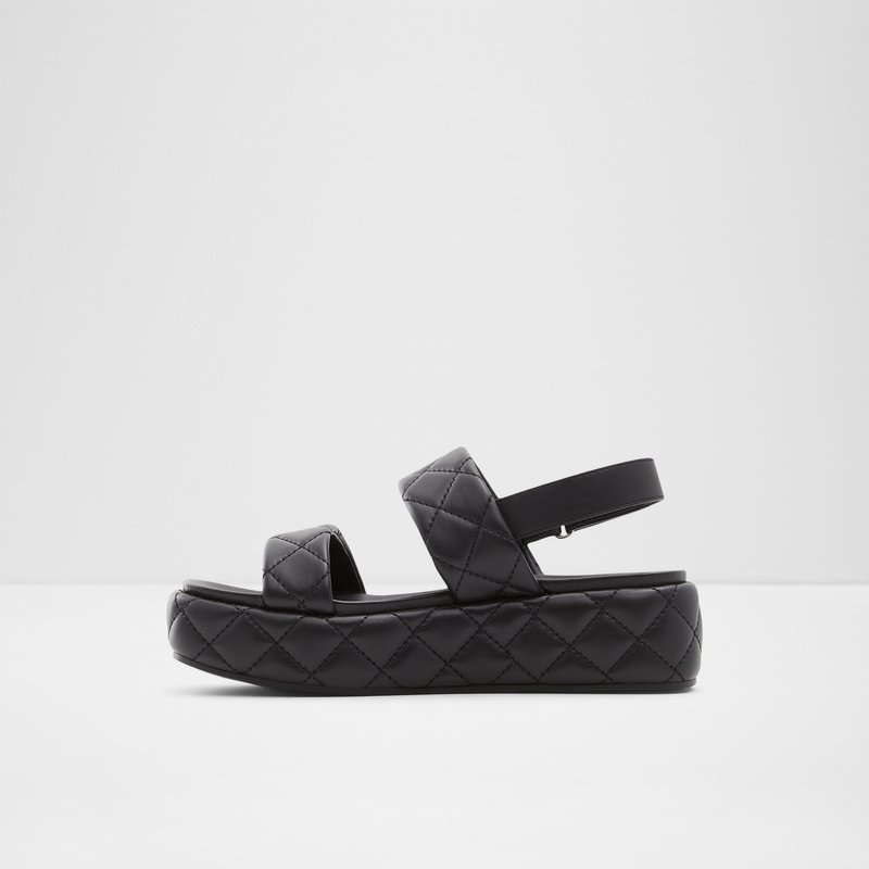 Sandalias de Plataforma Aldo Cossette Mujer Negros | SUH637054