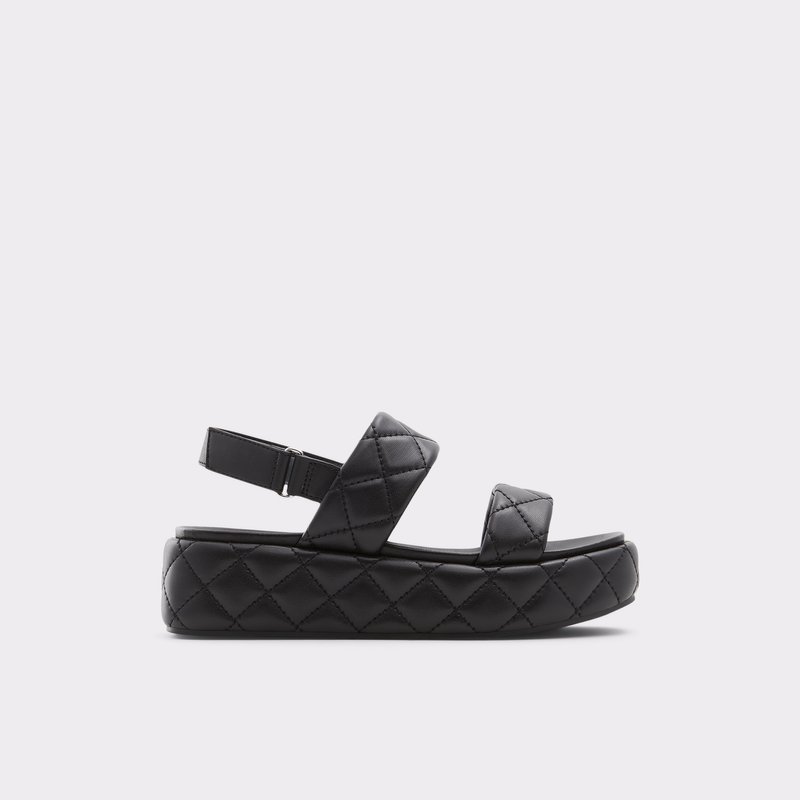 Sandalias de Plataforma Aldo Cossette Mujer Negros | SUH637054