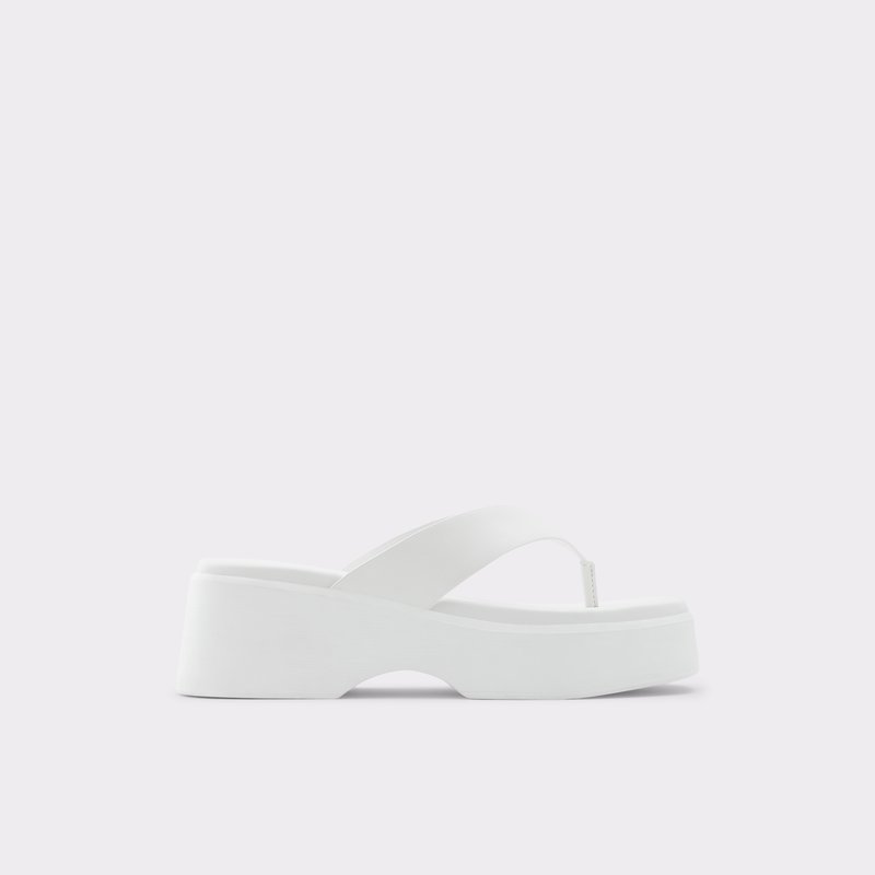 Sandalias de Plataforma Aldo Delphy Mujer Blancos | AVU914578