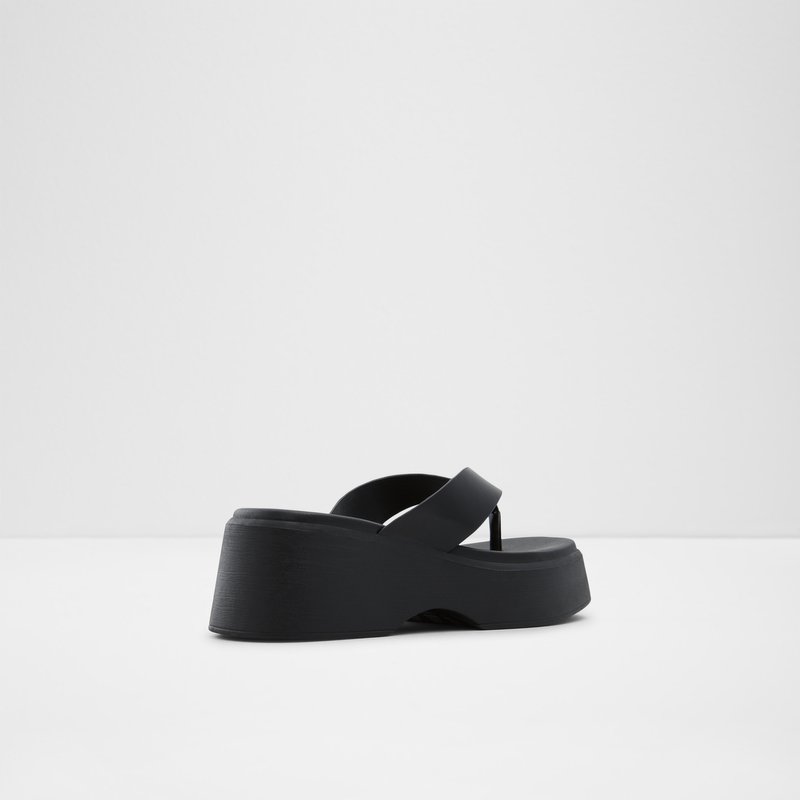 Sandalias de Plataforma Aldo Delphy Mujer Negros | IJP351729