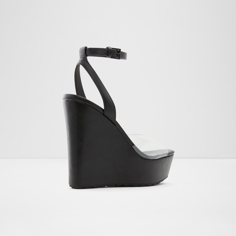 Sandalias de Plataforma Aldo Verly Mujer Negros | HCM250764