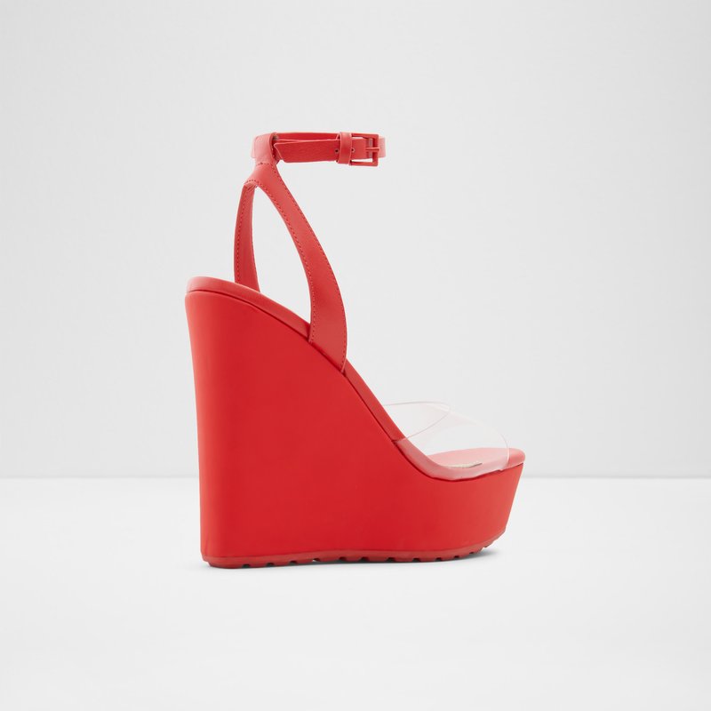 Sandalias de Plataforma Aldo Verly Mujer Rojos | YRN374610