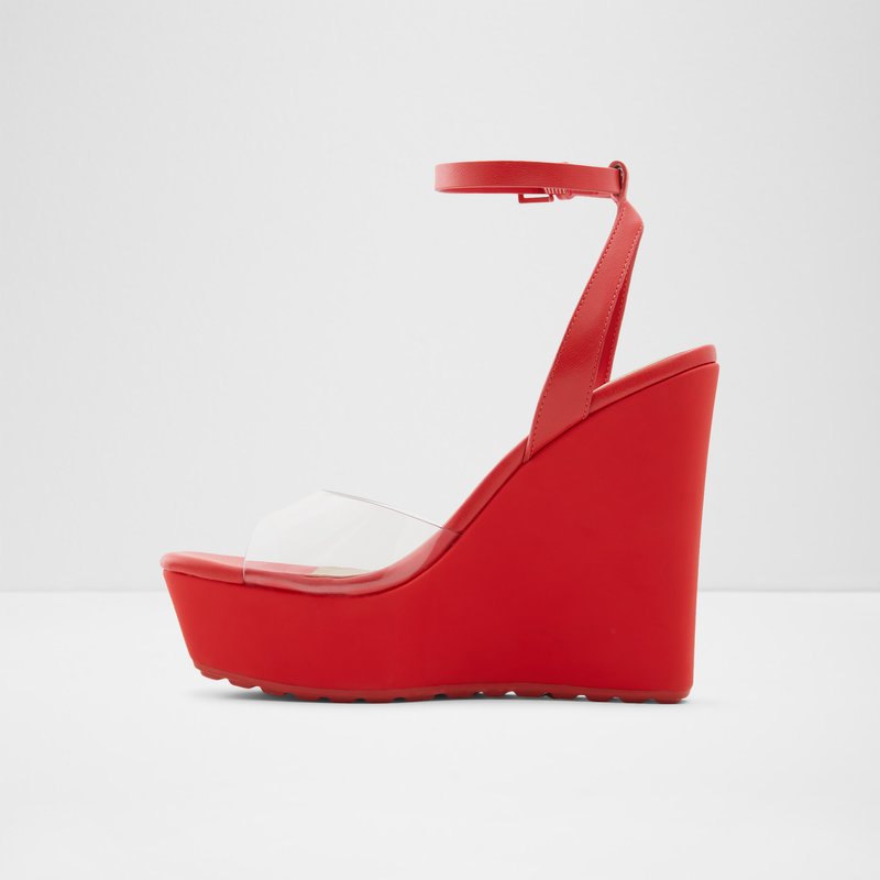 Sandalias de Plataforma Aldo Verly Mujer Rojos | YRN374610