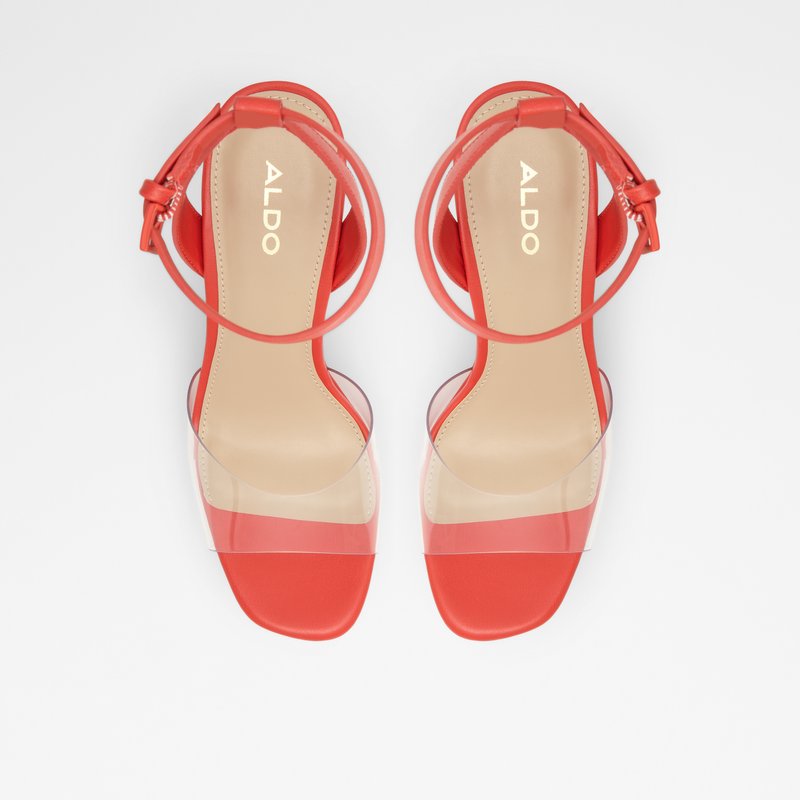 Sandalias de Plataforma Aldo Verly Mujer Rojos | YRN374610