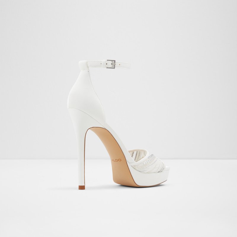 Sandalias de Plataforma Aldo Wicoethiel Mujer Blancos | CZW463827