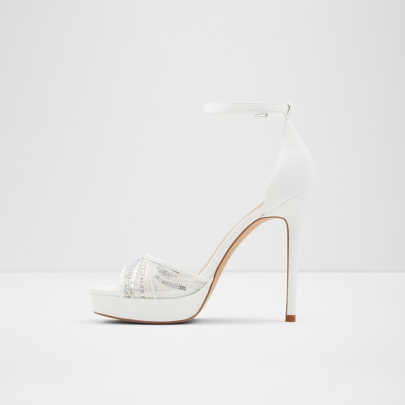 Sandalias de Plataforma Aldo Wicoethiel Mujer Blancos | CZW463827