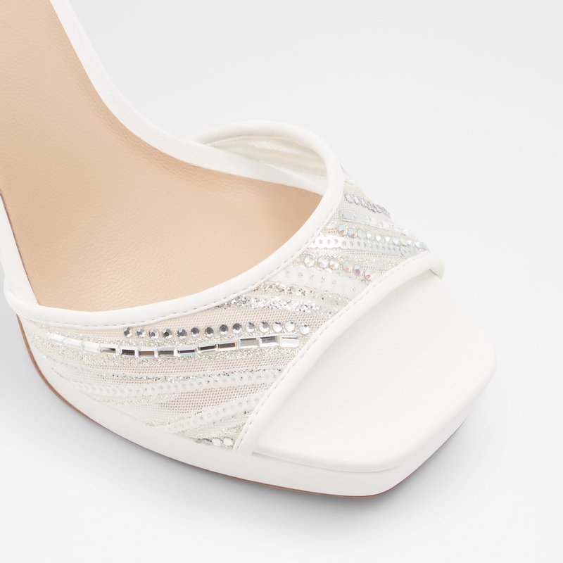 Sandalias de Plataforma Aldo Wicoethiel Mujer Blancos | CZW463827