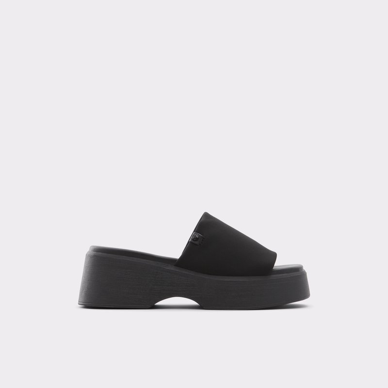 Sandalias de Plataforma Aldo Yassu Mujer Negros | CAE682705