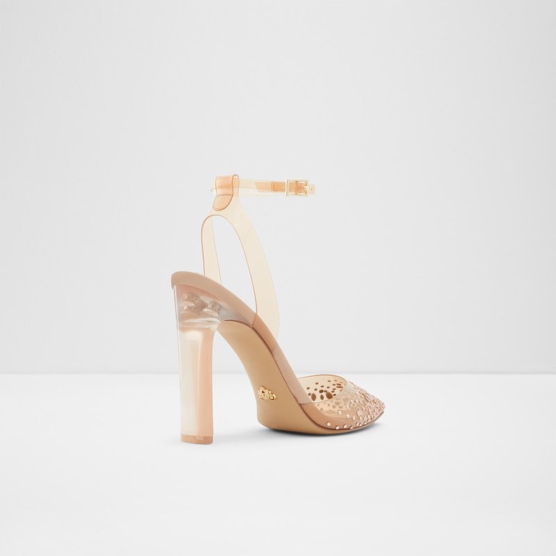 Tacones Altos Aldo Glassslipper Mujer Bone | REN760398