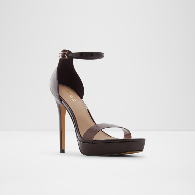 Tacones Altos Aldo Scarlett Mujer Marrom | VXI419687