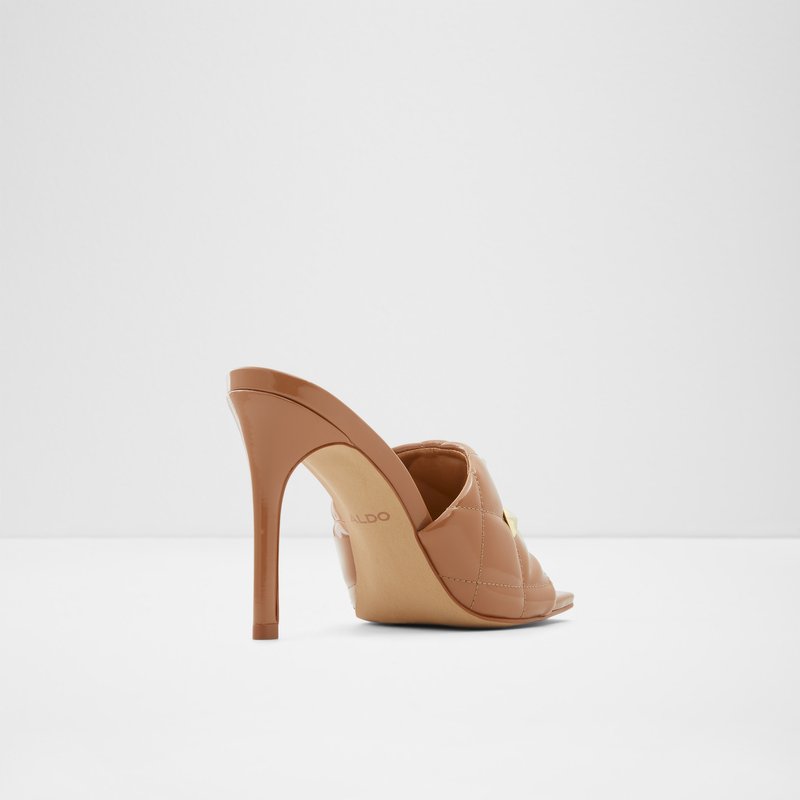 Tacones Altos Aldo Zaesa Mujer Beige Oscuro | HXW726304