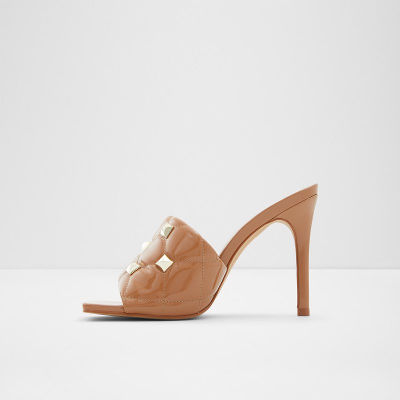 Tacones Altos Aldo Zaesa Mujer Beige Oscuro | HXW726304