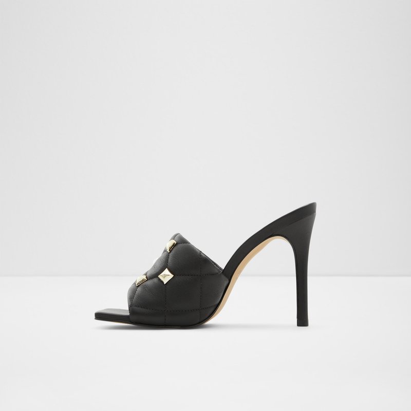 Tacones Altos Aldo Zaesa Mujer Negros | KYE401695