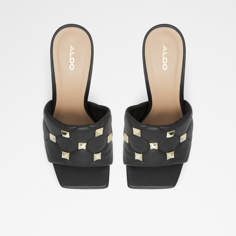 Tacones Altos Aldo Zaesa Mujer Negros | KYE401695