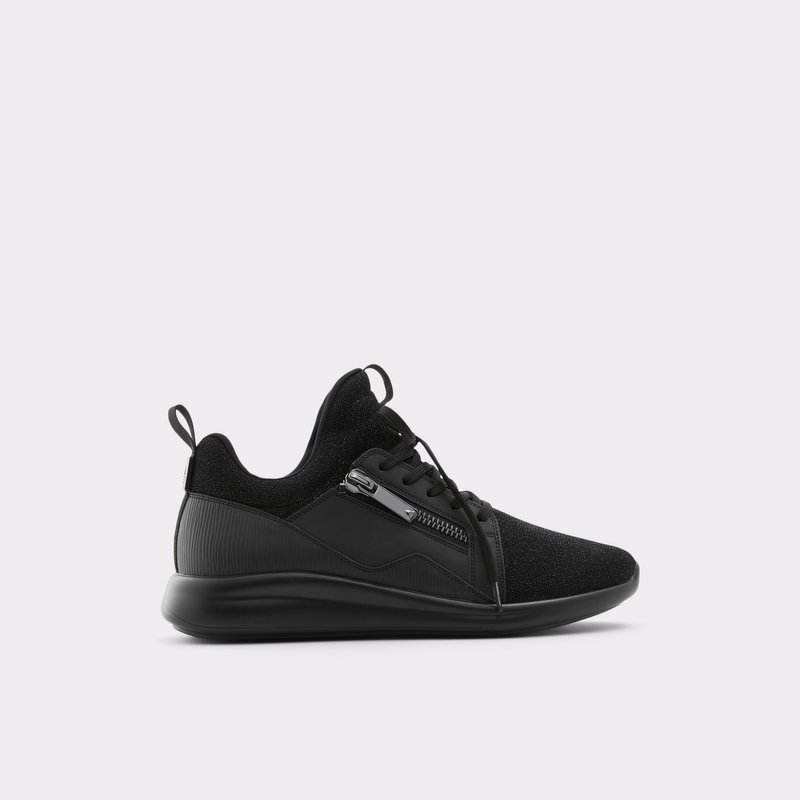 Tenis Aldo Caderuschi Slip On Hombre Negros | PWU839025