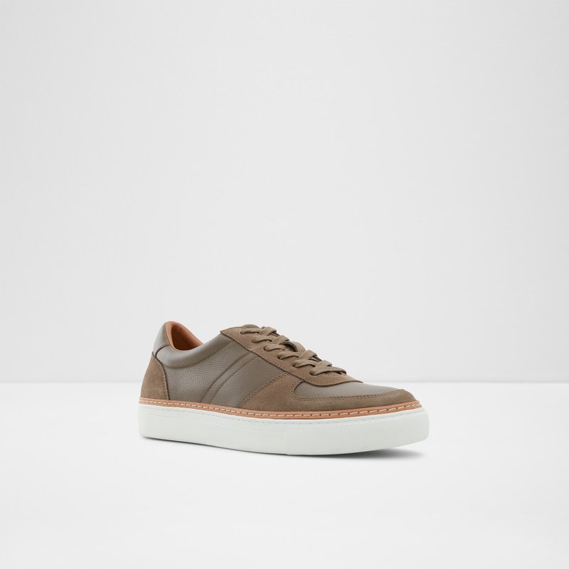 Tenis Aldo Checkers Low Hombre Pewter | CFW349826