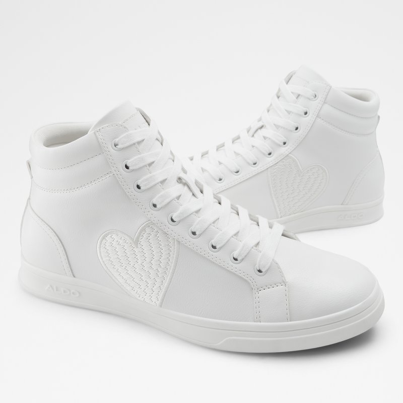 Tenis Aldo Cupido High Hombre Blancos | XMS682475