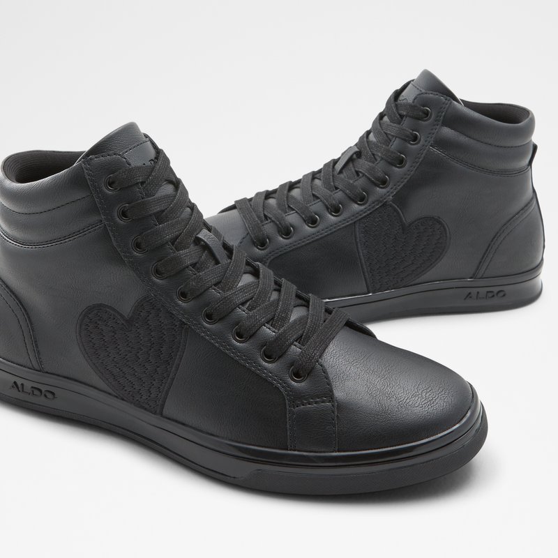 Tenis Aldo Cupido High Hombre Negros | WMX302984