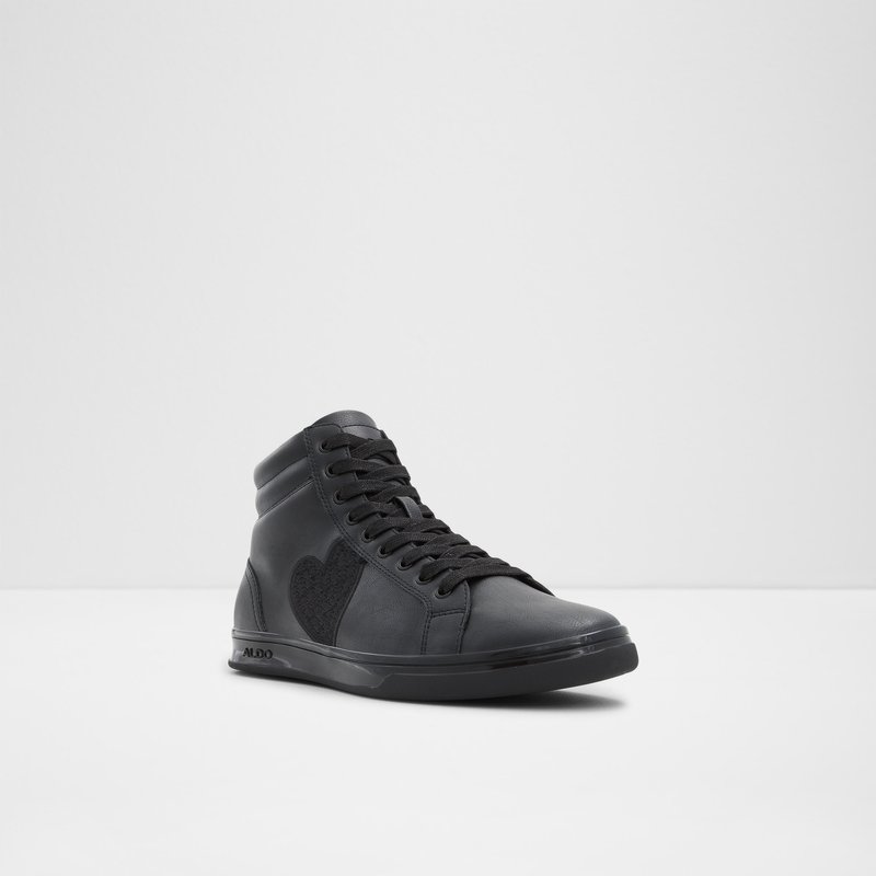 Tenis Aldo Cupido High Hombre Negros | WMX302984