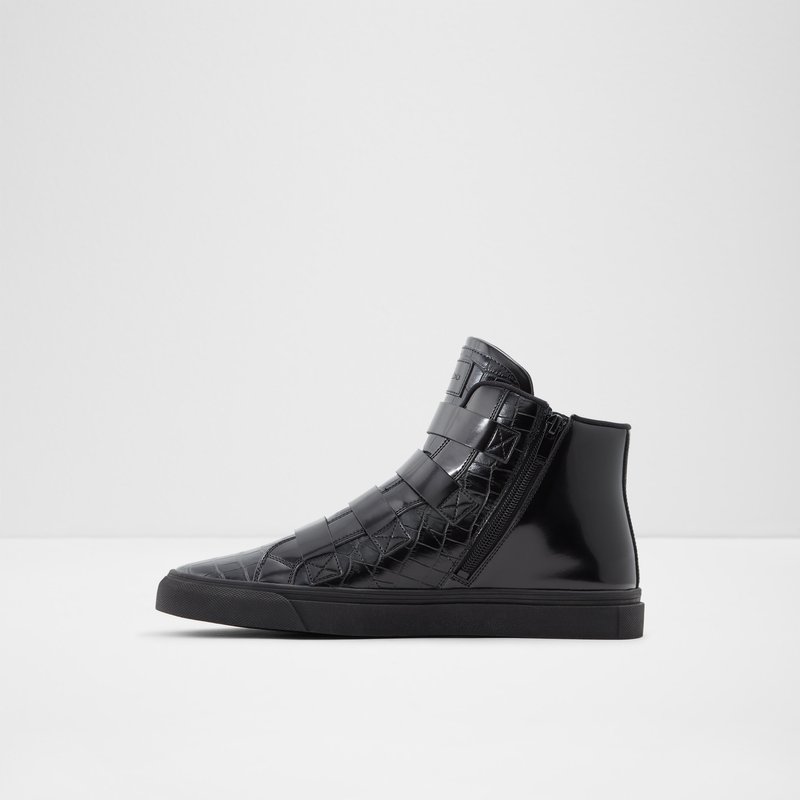 Tenis Aldo Darc High Hombre Negros | CXF437625