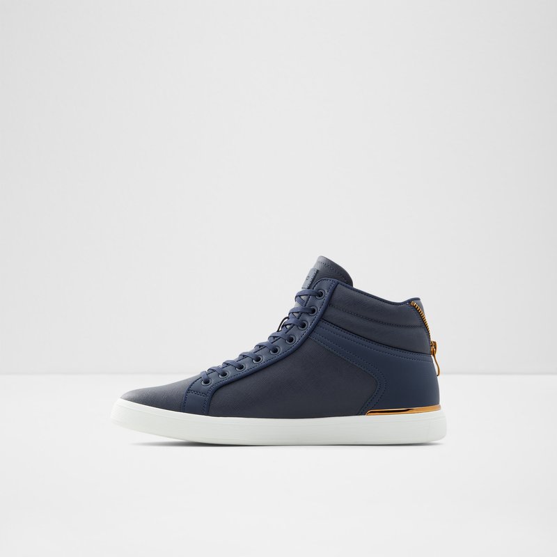 Tenis Aldo Deruulo High Hombre Azul Marino | ZOS547839