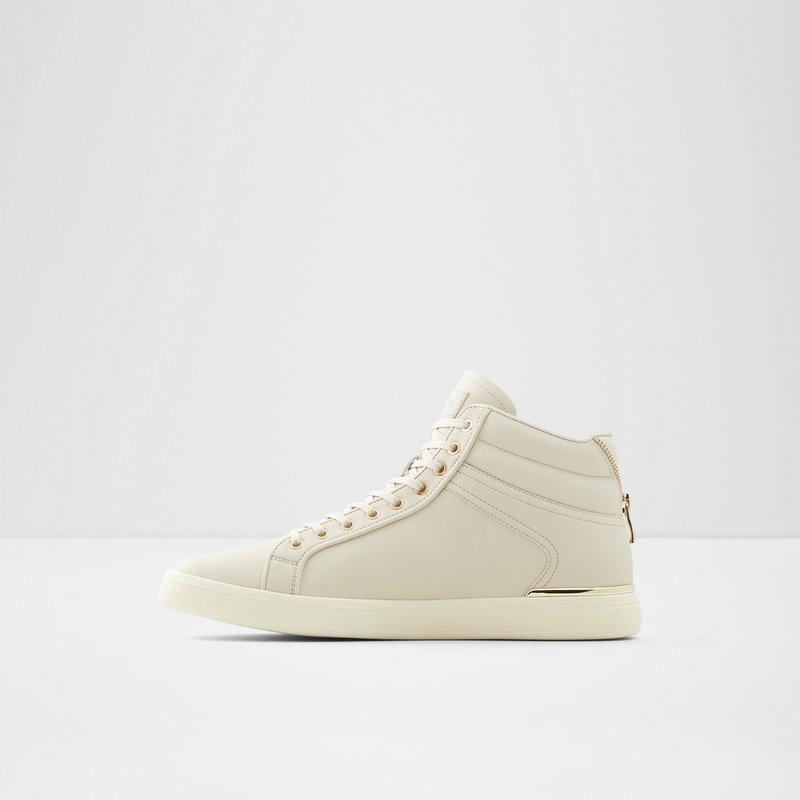 Tenis Aldo Deruulo High Hombre Beige Claro | BVY528017