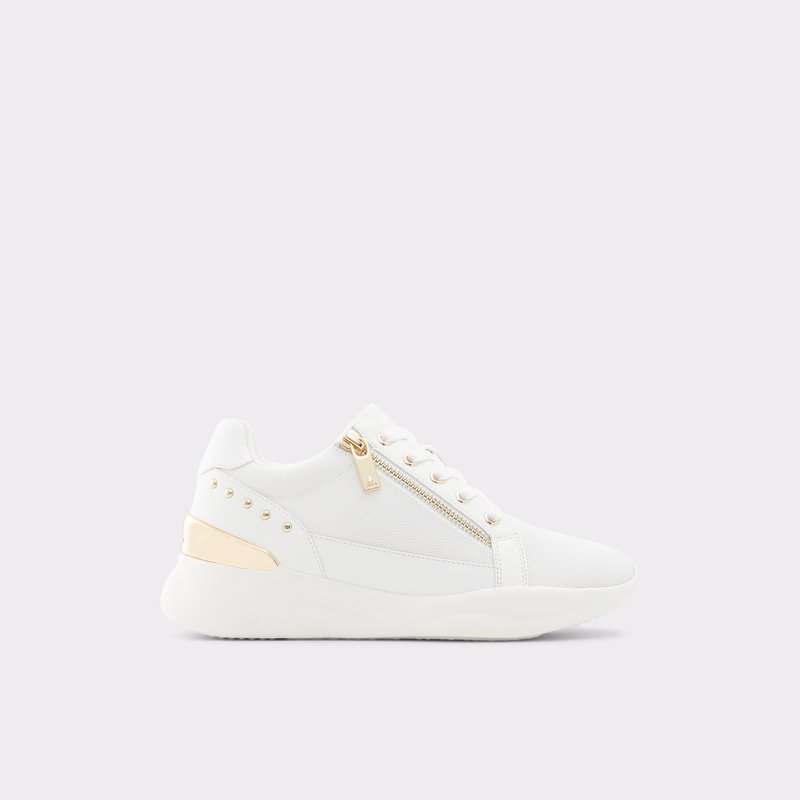 Tenis Aldo Frelidda Low Mujer Blancos | POT356874