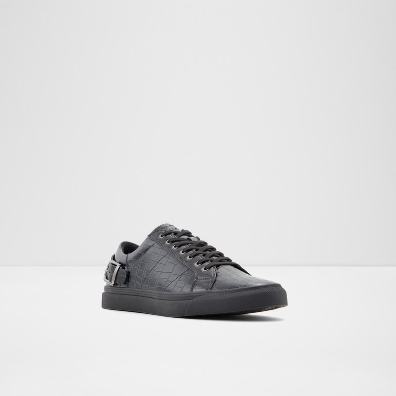 Tenis Aldo Himrich Low Hombre Negros | DWQ634257