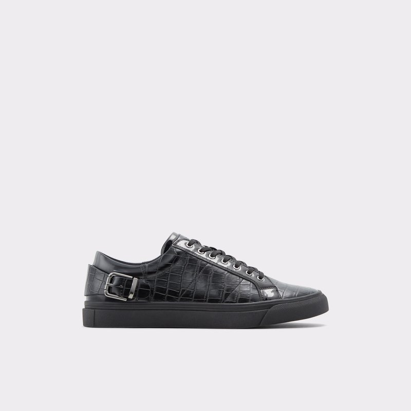 Tenis Aldo Himrich Low Hombre Negros | DWQ634257