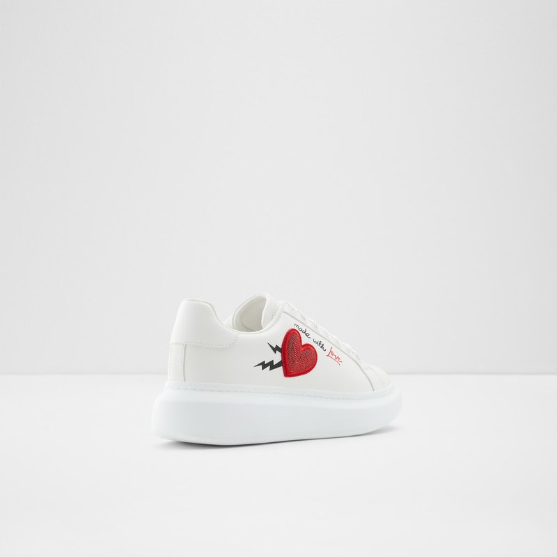 Tenis Aldo Larealin Low Mujer Blancos | OHU639015