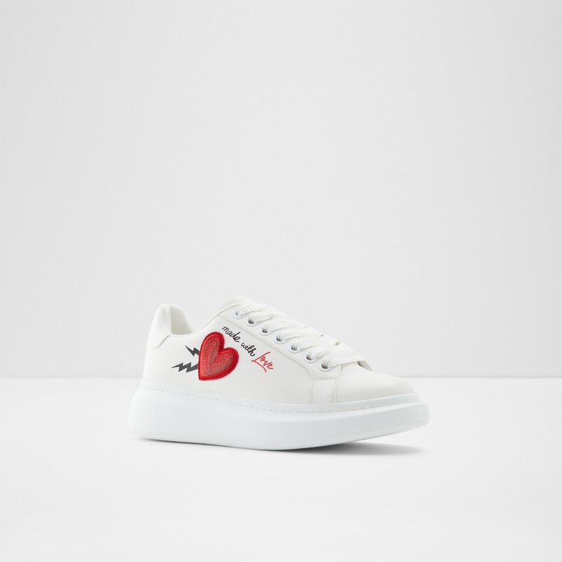 Tenis Aldo Larealin Low Mujer Blancos | OHU639015