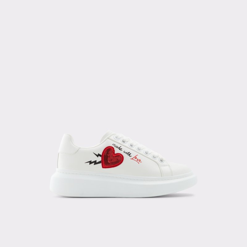 Tenis Aldo Larealin Low Mujer Blancos | OHU639015