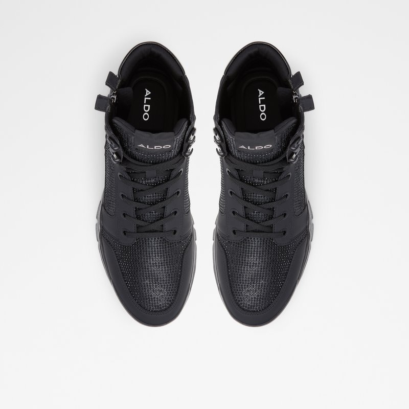 Tenis Aldo Palladia High Hombre Negros | RBO907312