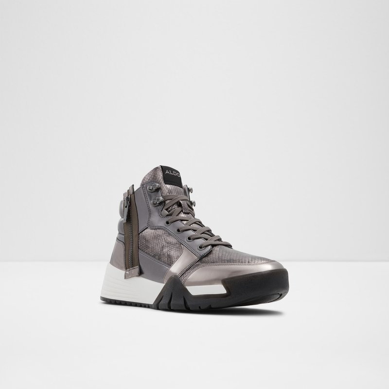 Tenis Aldo Palladia High Hombre Pewter | WUY185702