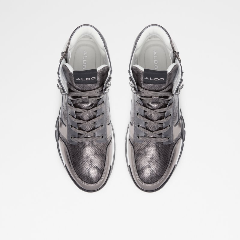 Tenis Aldo Palladia High Hombre Pewter | WUY185702