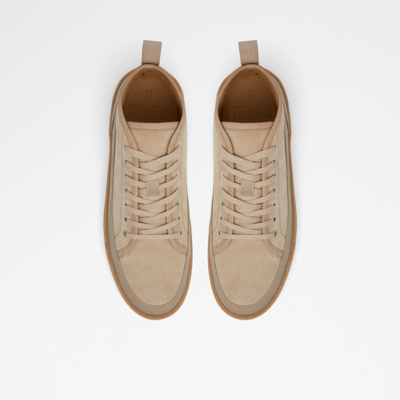 Tenis Aldo Peggyryan High Hombre Beige Claro | IKW158074