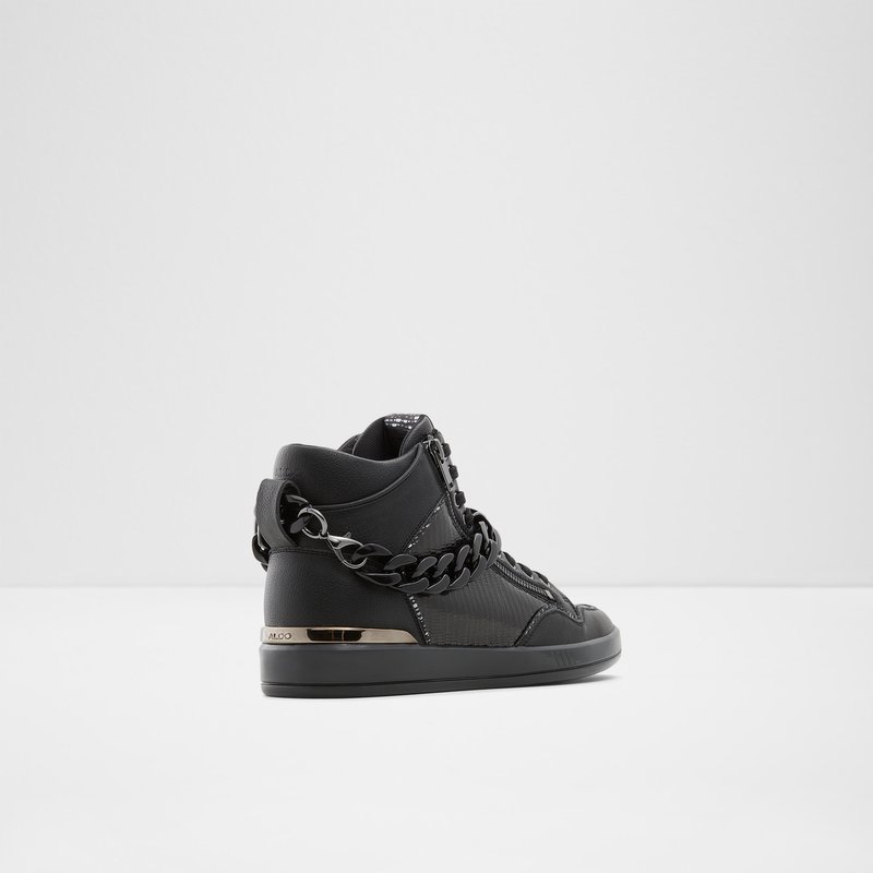 Tenis Aldo Strollux High Hombre Negros | JXZ038425